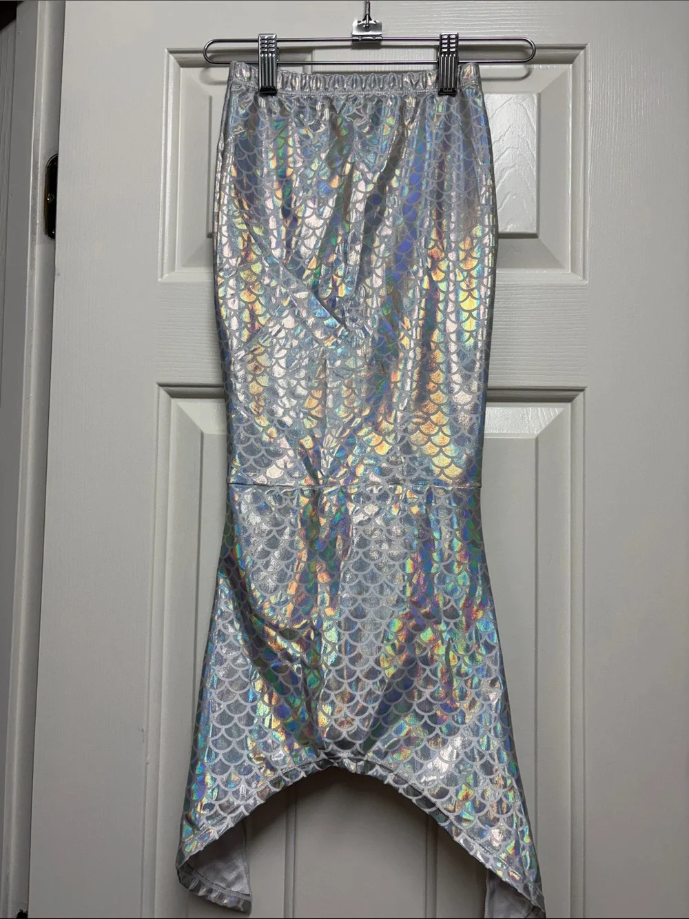 Justice brand Iridescent Mermaid-Scale High-Low Skirt Halloween costume